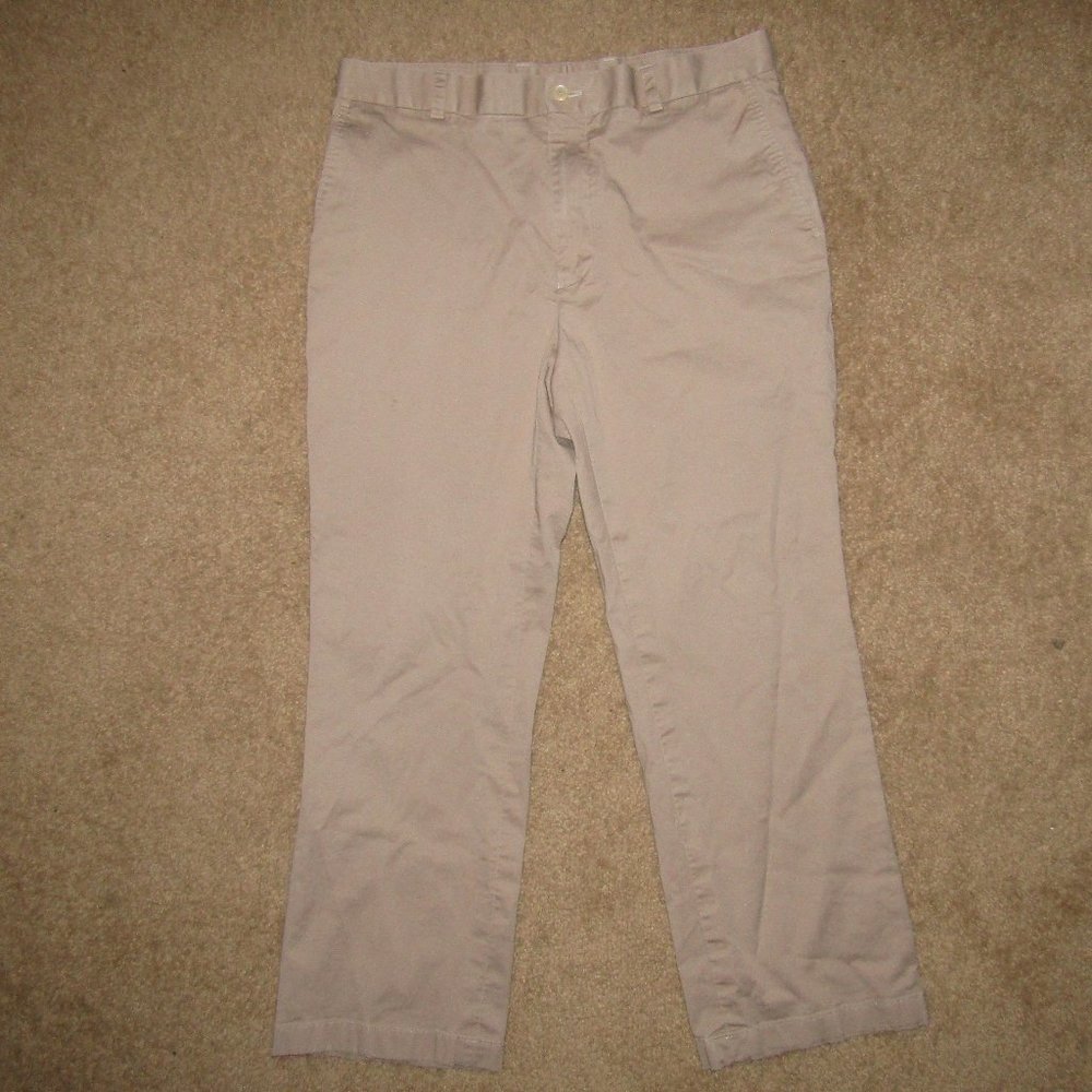 Southern Tide Classic Fit Stone Khaki Cotton 35